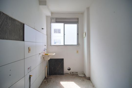 Cozinha de apartamento para alugar com 2 quartos, 50m² em Centro, Sapucaia do Sul