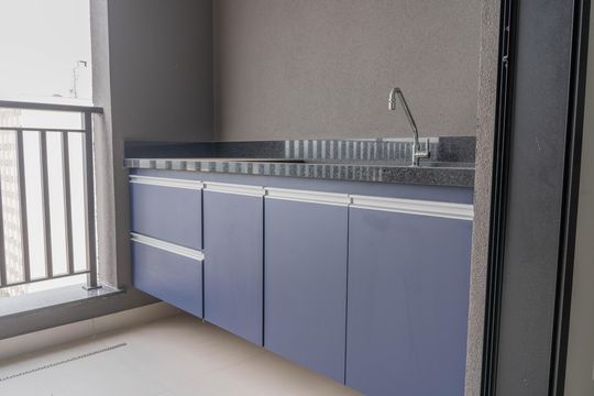 Varanda de apartamento para alugar com 3 quartos, 100m² em Centro, Piracicaba