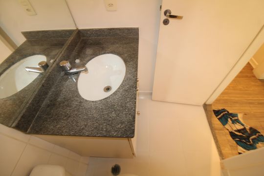 Banheiro 2 de apartamento para alugar com 2 quartos, 73m² em Carandiru, São Paulo