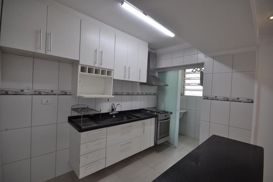 Cozinha de apartamento à venda com 2 quartos, 50m² em Vila Mazzei, São Paulo