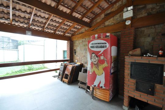 Área comum - Churrasqueira de apartamento à venda com 2 quartos, 50m² em Vila Mazzei, São Paulo