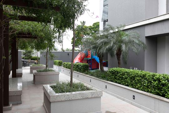 Área comum de apartamento para alugar com 3 quartos, 141m² em Nova Campinas, Campinas