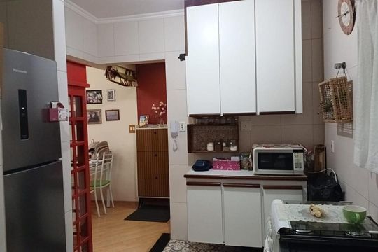 Cozinha de apartamento à venda com 2 quartos, 59m² em Rudge Ramos, São Bernardo do Campo