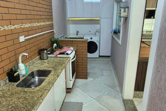 Cozinha de casa à venda com 3 quartos, 218m² em Jardim Samambaia, Jundiaí