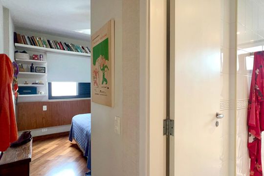 Suíte 1 de apartamento à venda com 3 quartos, 148m² em Perdizes, São Paulo