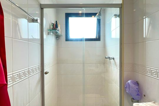 Banheiro da Suíte 1 de apartamento à venda com 3 quartos, 148m² em Perdizes, São Paulo