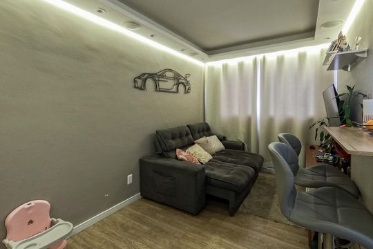 Sala de apartamento para alugar com 2 quartos, 43m² em Jardim Iris, São Paulo