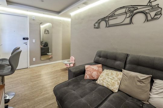 Sala de apartamento para alugar com 2 quartos, 43m² em Jardim Iris, São Paulo