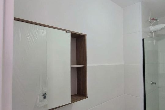 Banheiro de apartamento para alugar com 2 quartos, 35m² em Freguesia do Ó, São Paulo