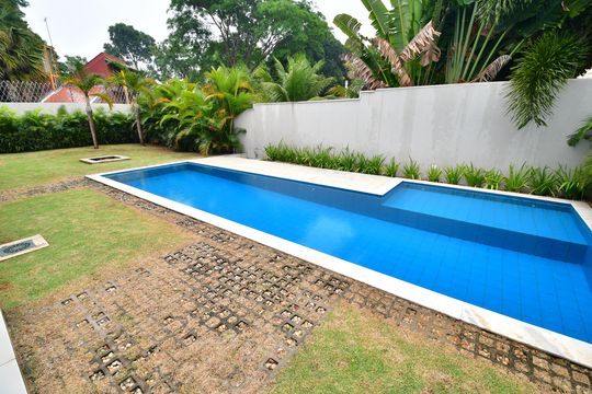 Piscina de casa de condomínio para alugar com 4 quartos, 307m² em Bosque das Palmeiras, Campinas