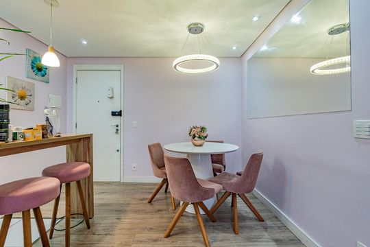 Sala de apartamento à venda com 2 quartos, 71m² em Sacomã, São Paulo