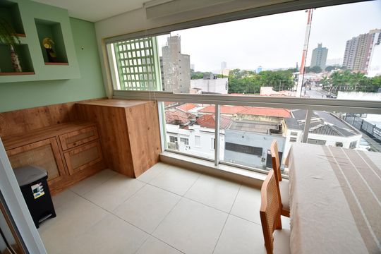Sacada de kitnet/studio à venda com 1 quarto, 55m² em Conceicao, Campinas
