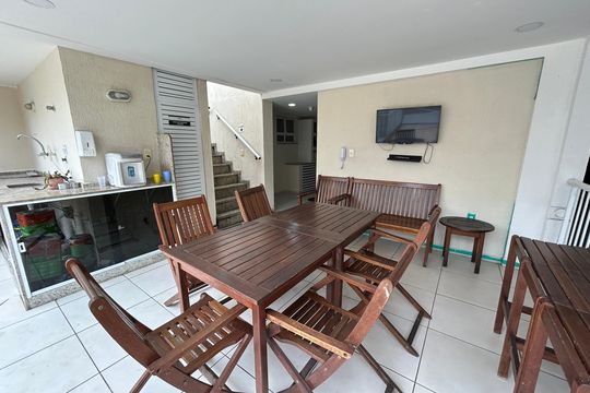 Área comum de casa para alugar com 3 quartos, 96m² em Todos Os Santos, Rio de Janeiro
