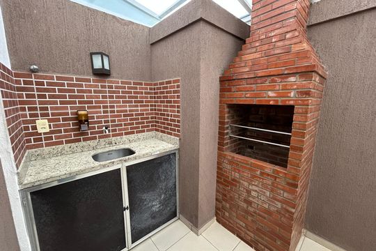 Área comum - Churrasqueira de casa para alugar com 3 quartos, 96m² em Todos Os Santos, Rio de Janeiro