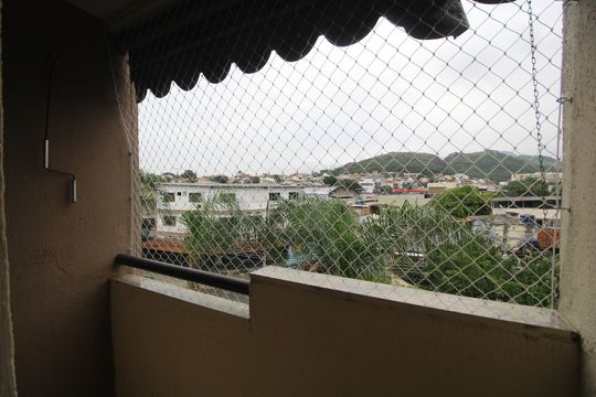 Sala - Varanda de apartamento para alugar com 2 quartos, 57m² em Taquara, Rio de Janeiro