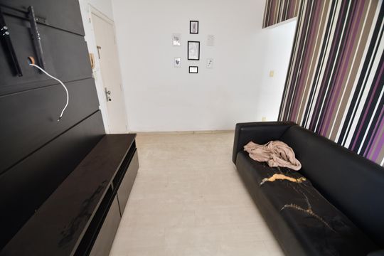 Sala de apartamento à venda com 1 quarto, 50m² em Centro, Campinas