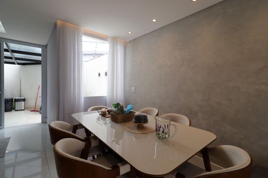 Sala de Jantar de casa para alugar com 2 quartos, 115m² em Jardim Cidalia, São Paulo