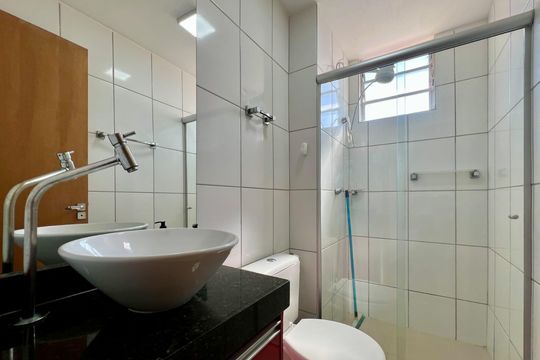 Banheiro 2 de apartamento à venda com 4 quartos, 157m² em Setor Goiânia 2, Goiânia