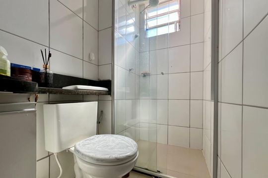 Banheiro 1 de apartamento à venda com 4 quartos, 157m² em Setor Goiânia 2, Goiânia