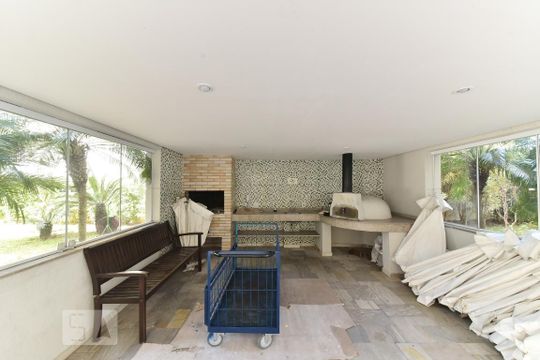 Área comum - Churrasqueira de apartamento para alugar com 4 quartos, 156m² em Nova Petrópolis, São Bernardo do Campo