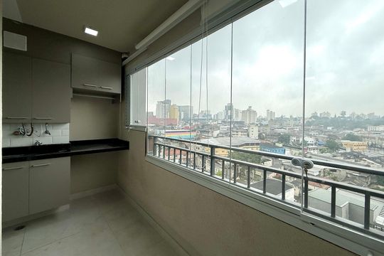 Sacada de apartamento para alugar com 2 quartos, 45m² em Santo Amaro, São Paulo