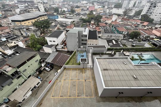 Vista de apartamento para alugar com 2 quartos, 45m² em Santo Amaro, São Paulo