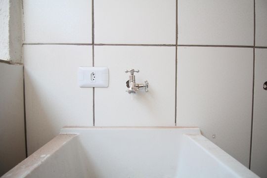 Área de Serviço de casa para alugar com 2 quartos, 44m² em Jardim Vitoria, Taboão da Serra