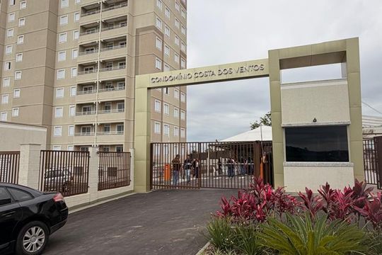 Fachada de apartamento à venda com 2 quartos, 43m² em Fazenda São Quirino, Campinas
