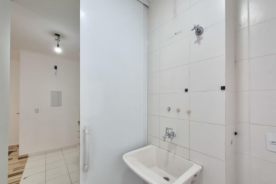 Área de Serviço de apartamento à venda com 2 quartos, 51m² em Suiço, São Bernardo do Campo