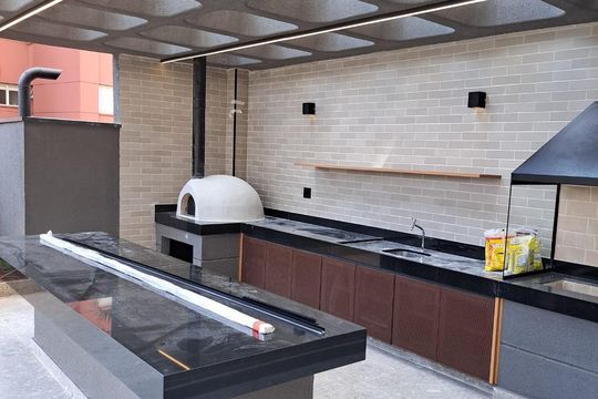 Área externa de apartamento à venda com 2 quartos, 63m² em Aldeia, Barueri