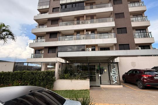 Fachada do Prédio de apartamento para alugar com 2 quartos, 60m² em Parque Amazonia, Goiânia