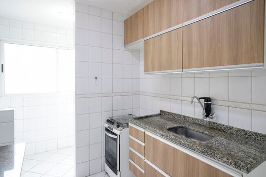 Cozinha de apartamento para alugar com 2 quartos, 73m² em Santa Maria, São Caetano do Sul