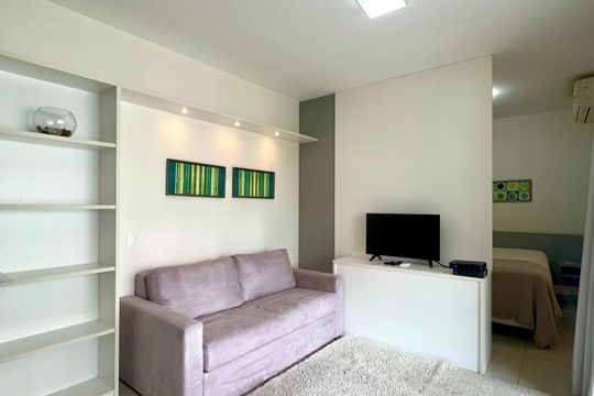 Sala de apartamento à venda com 1 quarto, 40m² em Vila Mariana, São Paulo