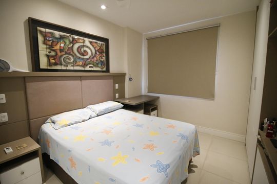 Suíte 1 de apartamento para alugar com 1 quarto, 78m² em Barra Olímpica, Rio de Janeiro