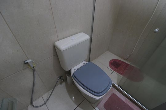 Banheiro de apartamento à venda com 1 quarto, 60m² em Taquara, Rio de Janeiro