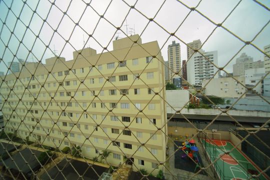 Vista Sala de apartamento à venda com 2 quartos, 58m² em Centro, São Bernardo do Campo