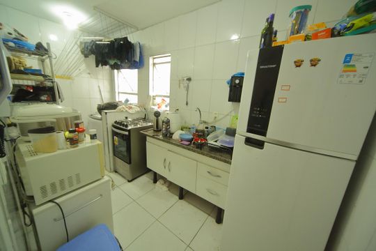 Cozinha  de apartamento à venda com 2 quartos, 58m² em Centro, São Bernardo do Campo