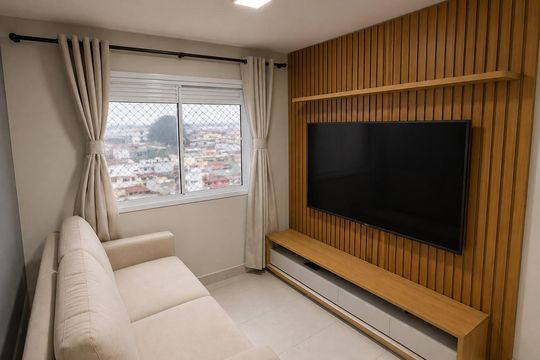 Sala de apartamento para alugar com 2 quartos, 32m² em Vila Graciosa, São Paulo