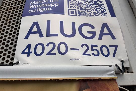 Placa código JAWK-845 de casa para alugar com 2 quartos, 50m² em Campanário, Diadema