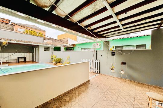 Área de Serviço de casa para alugar com 2 quartos, 210m² em Jardim Popular, São Paulo