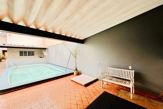 Área comum - Piscina de casa para alugar com 2 quartos, 210m² em Jardim Popular, São Paulo