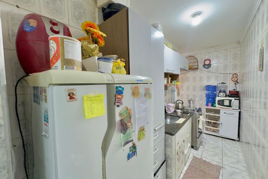 Cozinha de apartamento à venda com 2 quartos, 60m² em Jardim Bom Clima, Guarulhos
