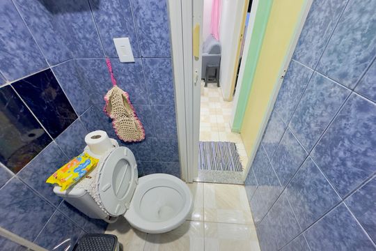 Banheiro de apartamento à venda com 2 quartos, 60m² em Jardim Bom Clima, Guarulhos