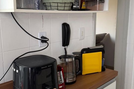 Cozinha de apartamento para alugar com 2 quartos, 55m² em Vila Independencia, Sorocaba