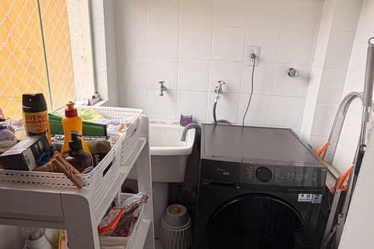 Área de serviço de apartamento para alugar com 2 quartos, 55m² em Vila Independencia, Sorocaba