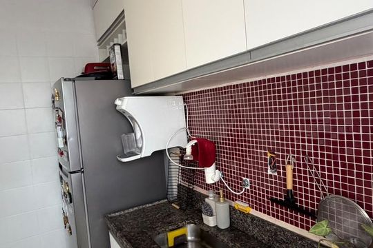 Cozinha de apartamento para alugar com 2 quartos, 55m² em Vila Independencia, Sorocaba