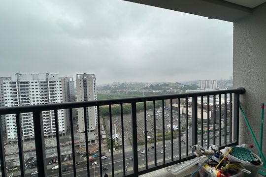 Varanda da Sala de apartamento à venda com 2 quartos, 48m² em Nova Aldeinha, Barueri