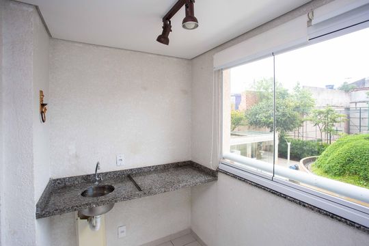 Varanda da Sala de apartamento à venda com 3 quartos, 67m² em Centro, Diadema