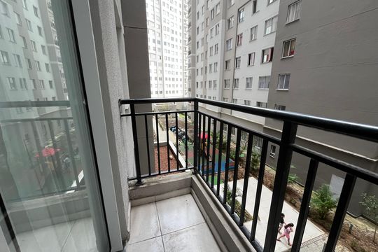 Varanda da Sala de apartamento para alugar com 2 quartos, 42m² em Vila Pirituba, São Paulo