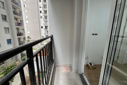 Varanda da Sala de apartamento para alugar com 2 quartos, 42m² em Vila Pirituba, São Paulo